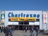 L'entrée du salon à Chartexpo