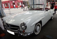 Mercèdès cabriolet 190 SL, 1960/1961
